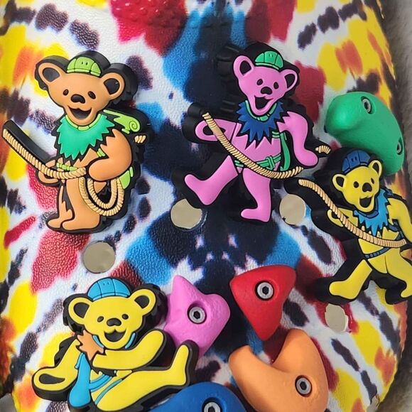 Grateful Dead x Chinatown Market Crocs Mens 7 Womens 9 Classic Clogs New - Picture 9 of 10
